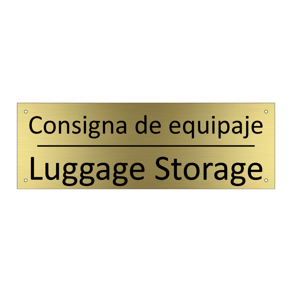 Consigna de equipaje - Luggage Storage