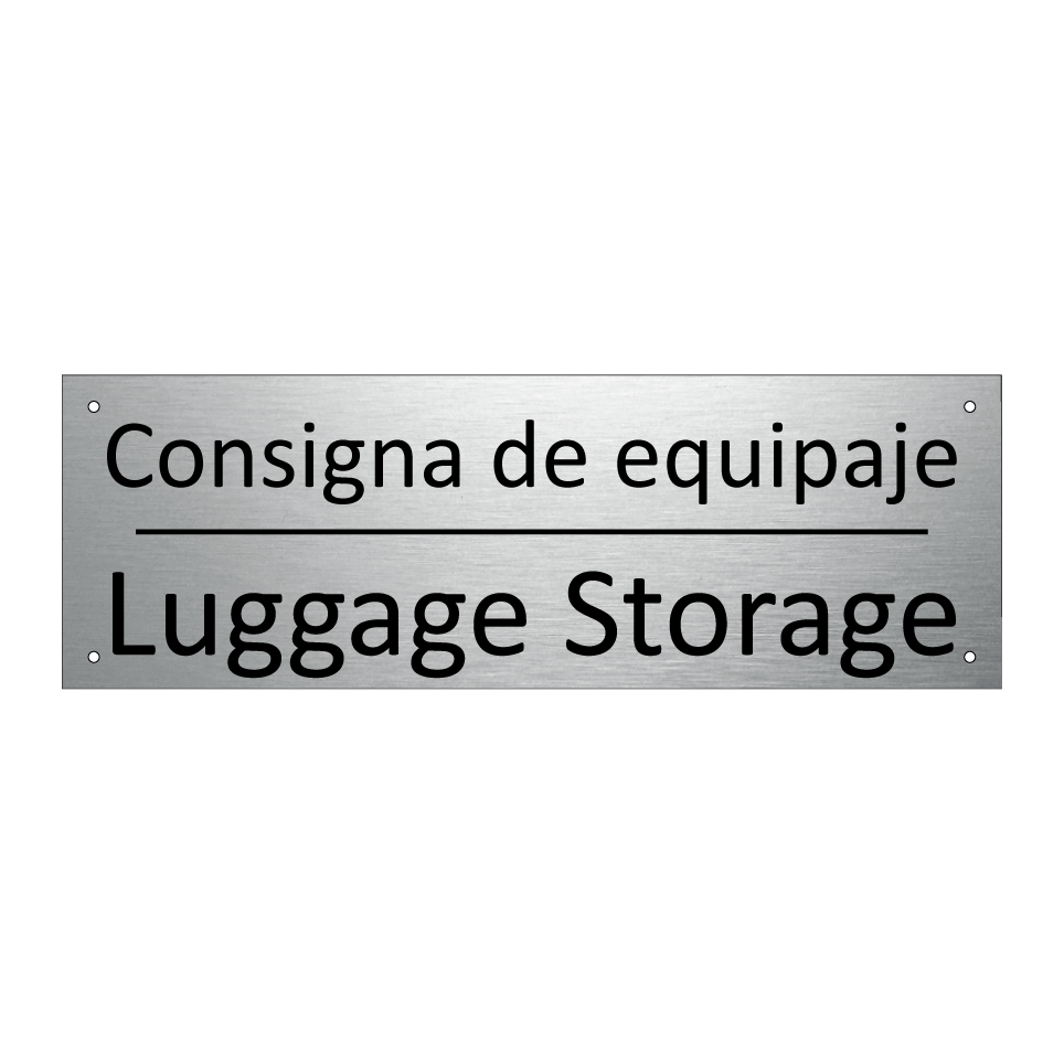 Consigna de equipaje - Luggage Storage