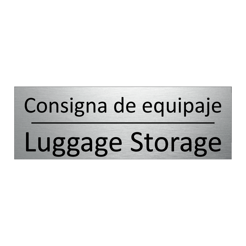 Consigna de equipaje - Luggage Storage