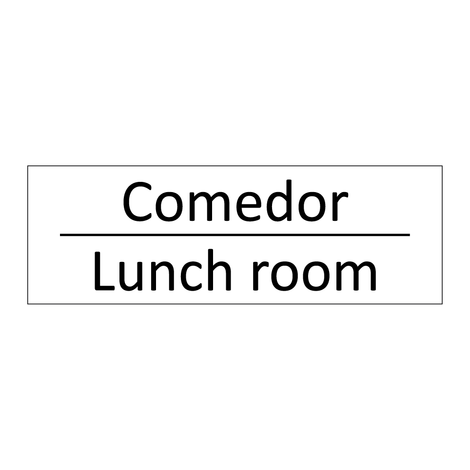 Comedor - Lunch room