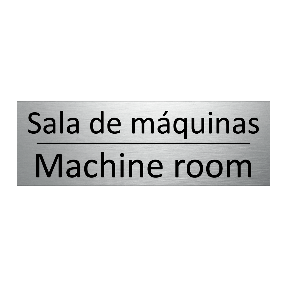 Sala de máquinas - Machine room