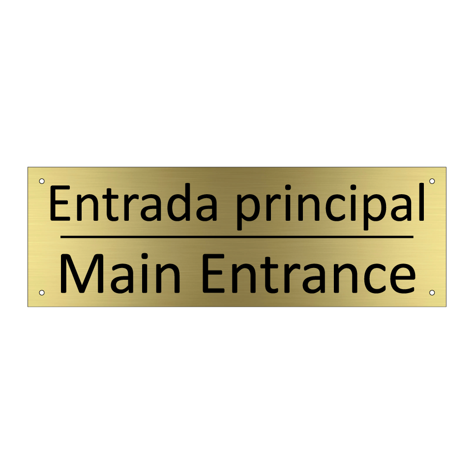 Entrada principal - Main Entrance