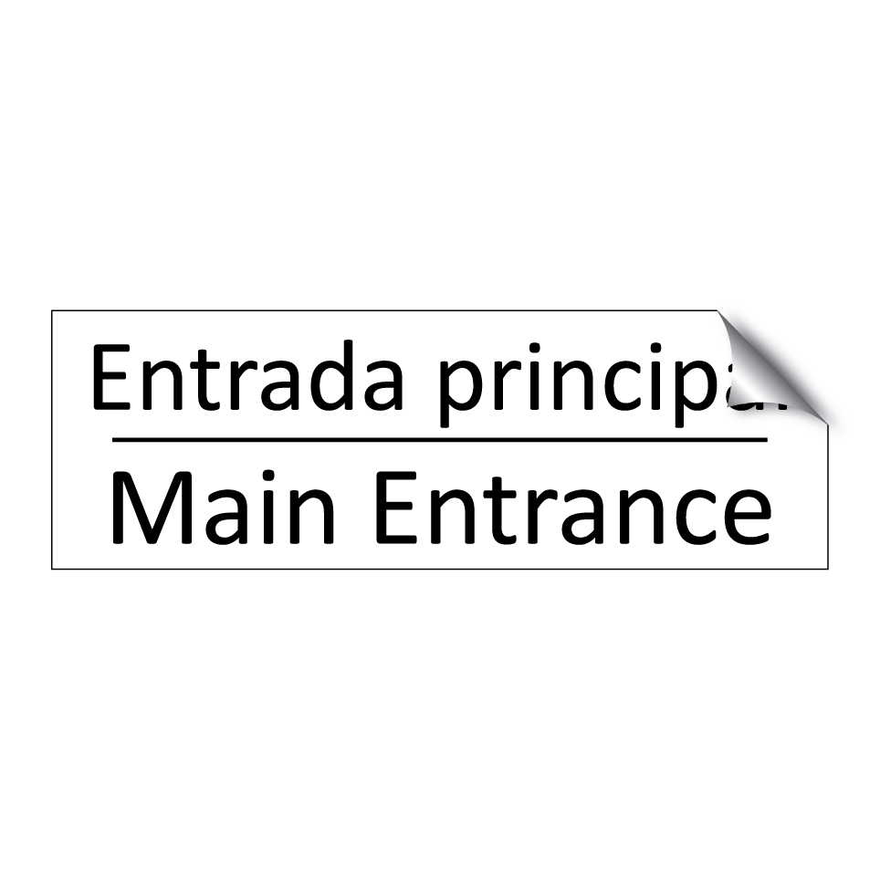 Entrada principal - Main Entrance