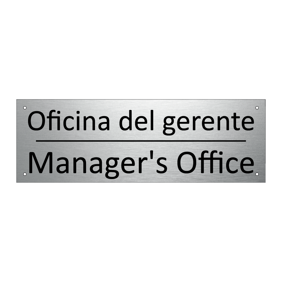 Oficina del gerente - Manager's Office