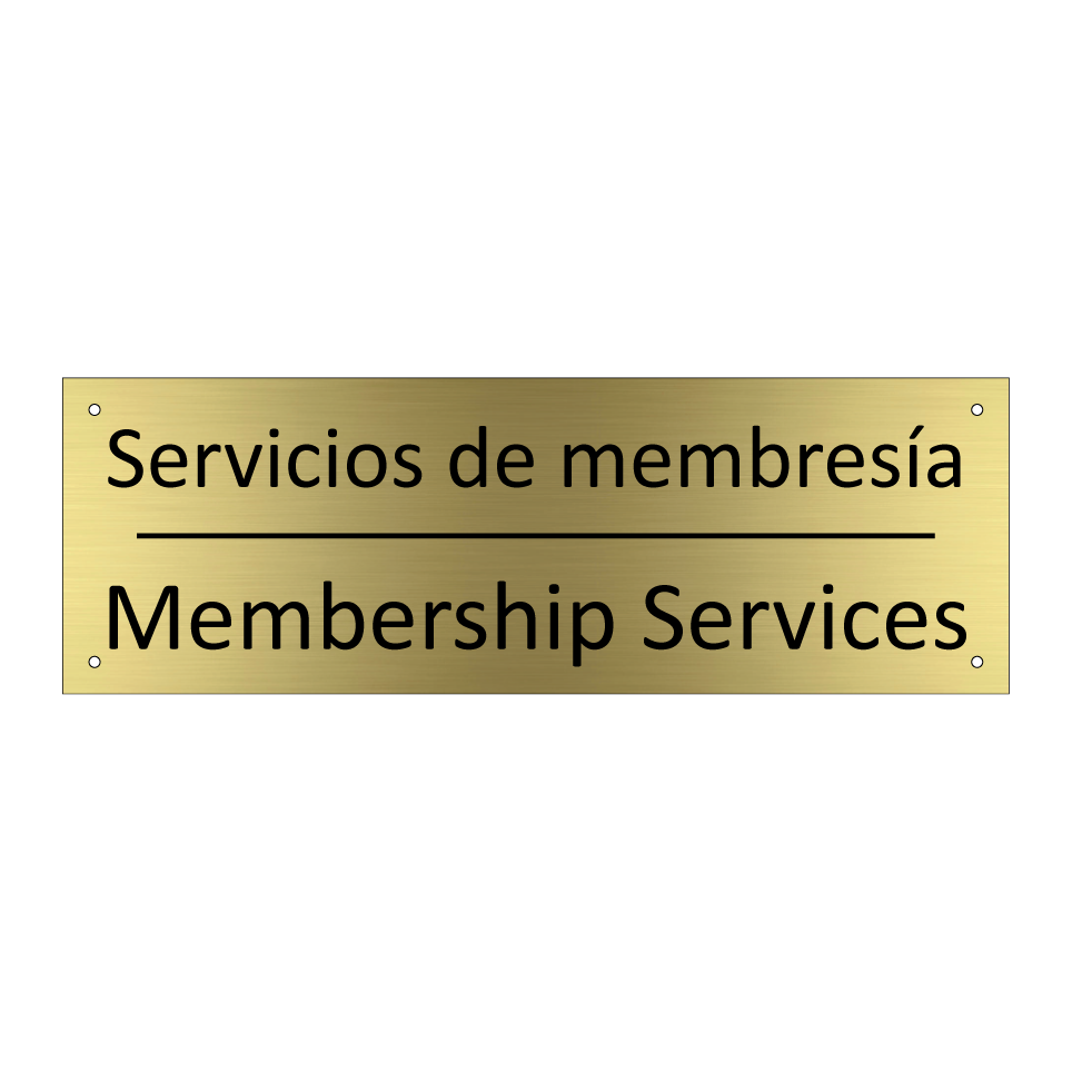 Servicios de membresía - Membership Services