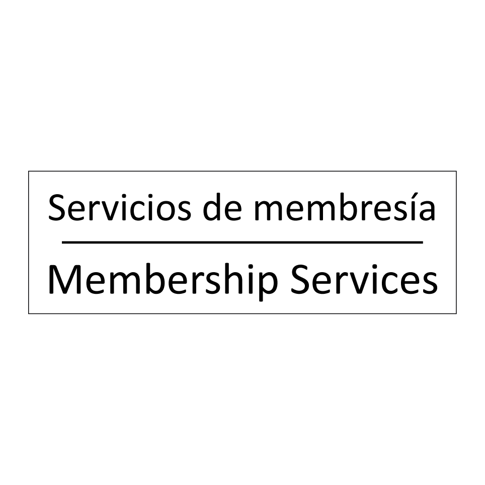 Servicios de membresía - Membership Services