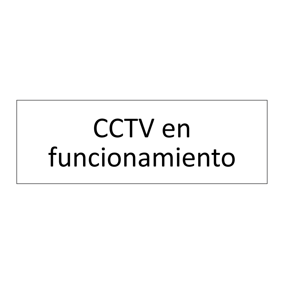 CCTV en funcionamiento