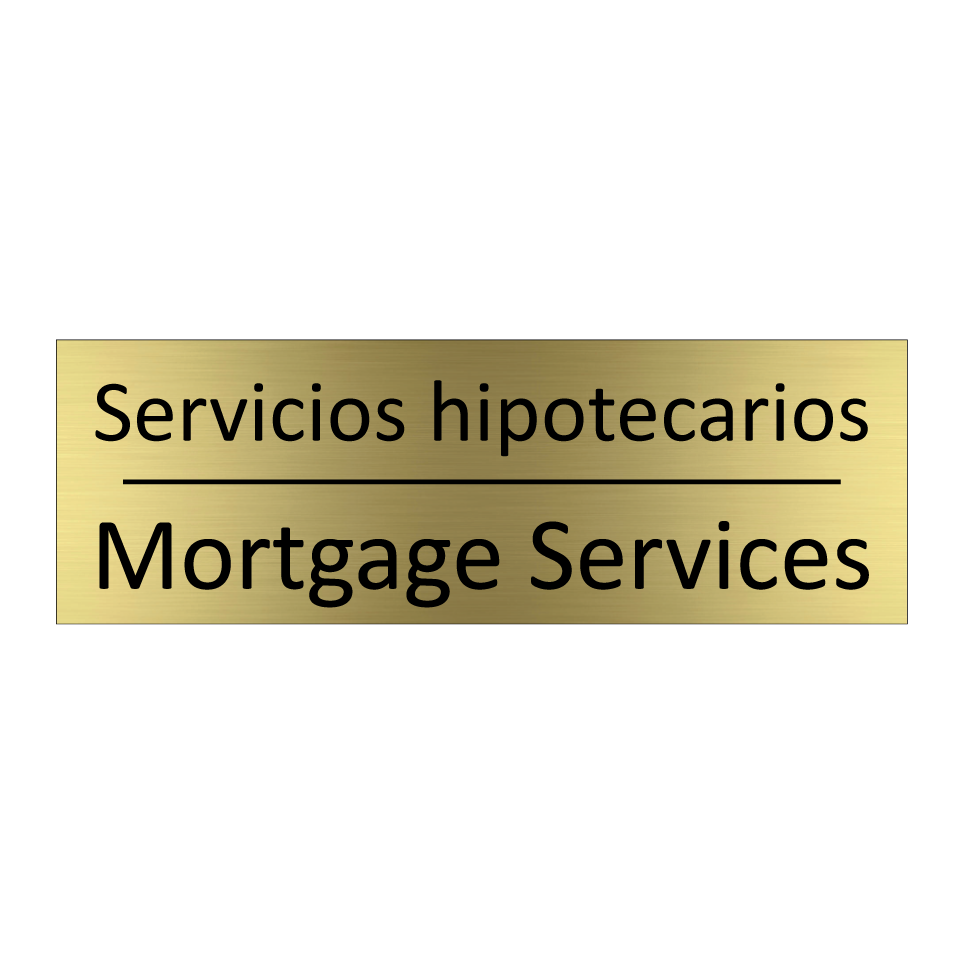 Servicios hipotecarios - Mortgage Services