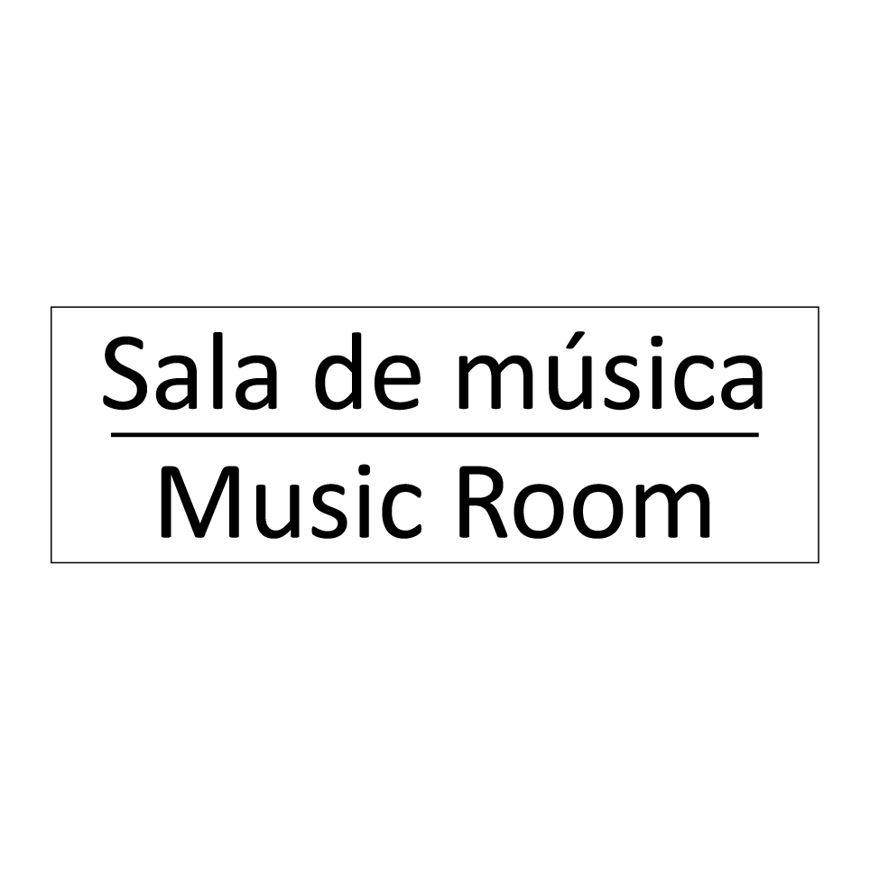 Sala de música - Music Room