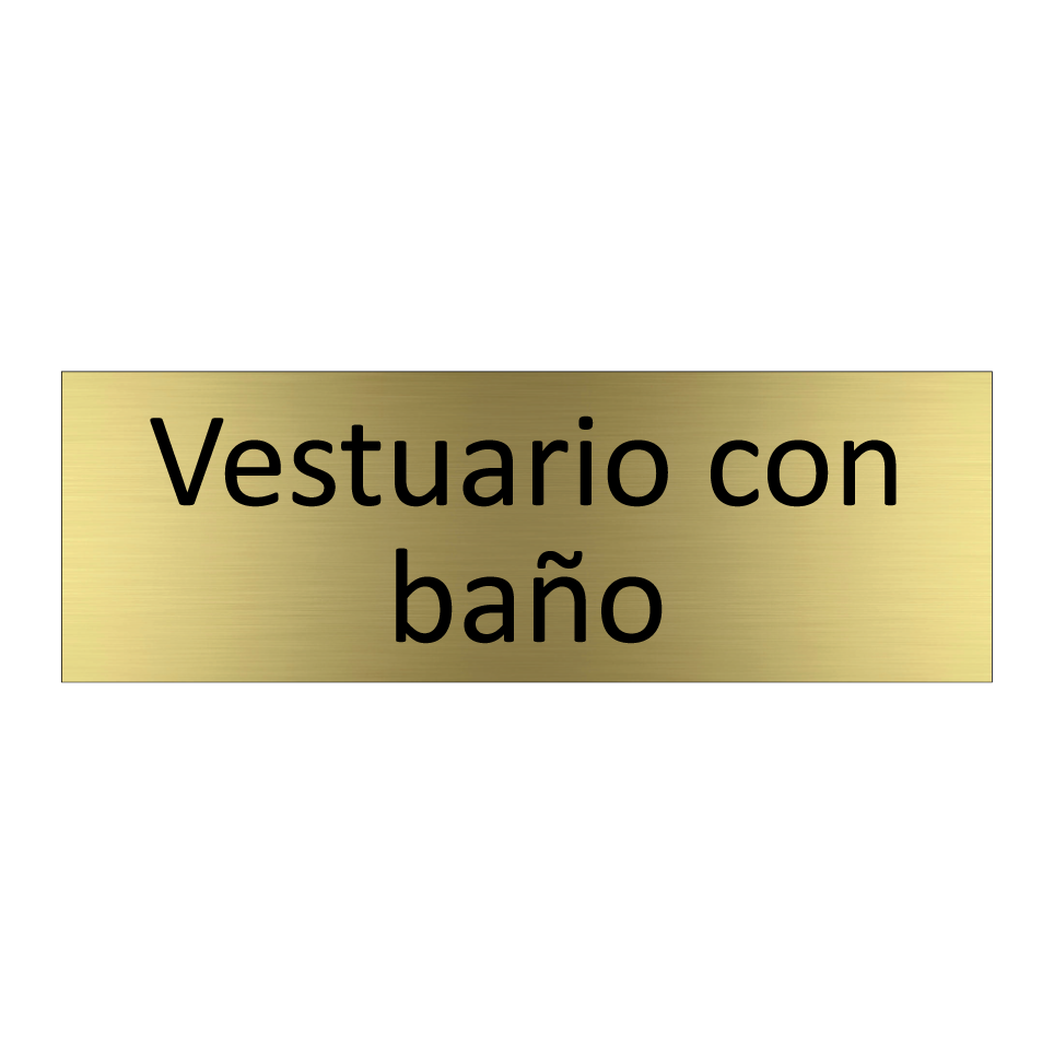 Vestuario con baño