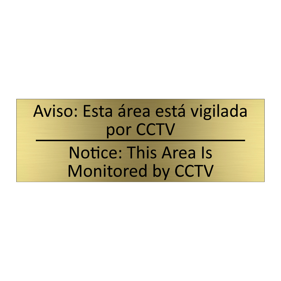 Aviso: Esta área está /.../ - Notice: This Area Is /.../