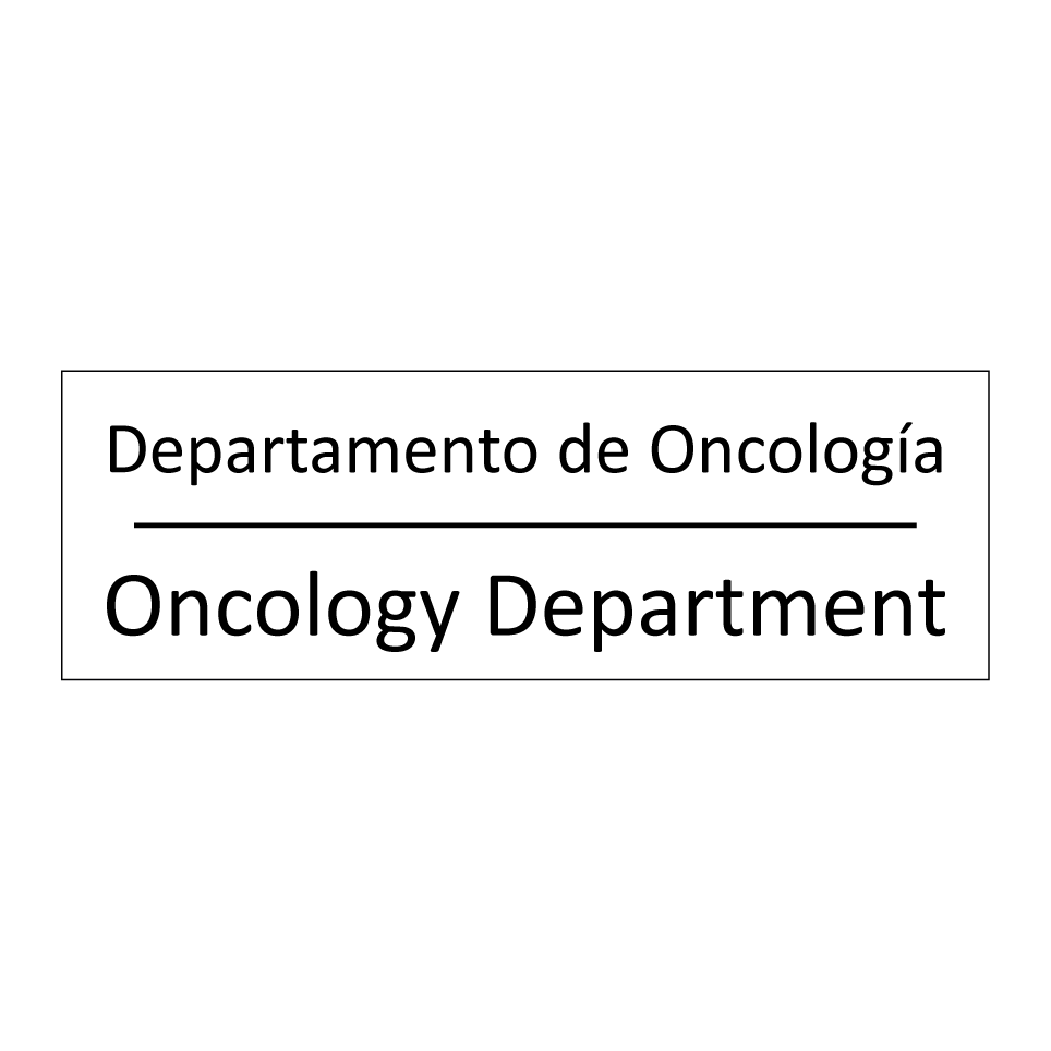 Departamento de Oncología - Oncology Department