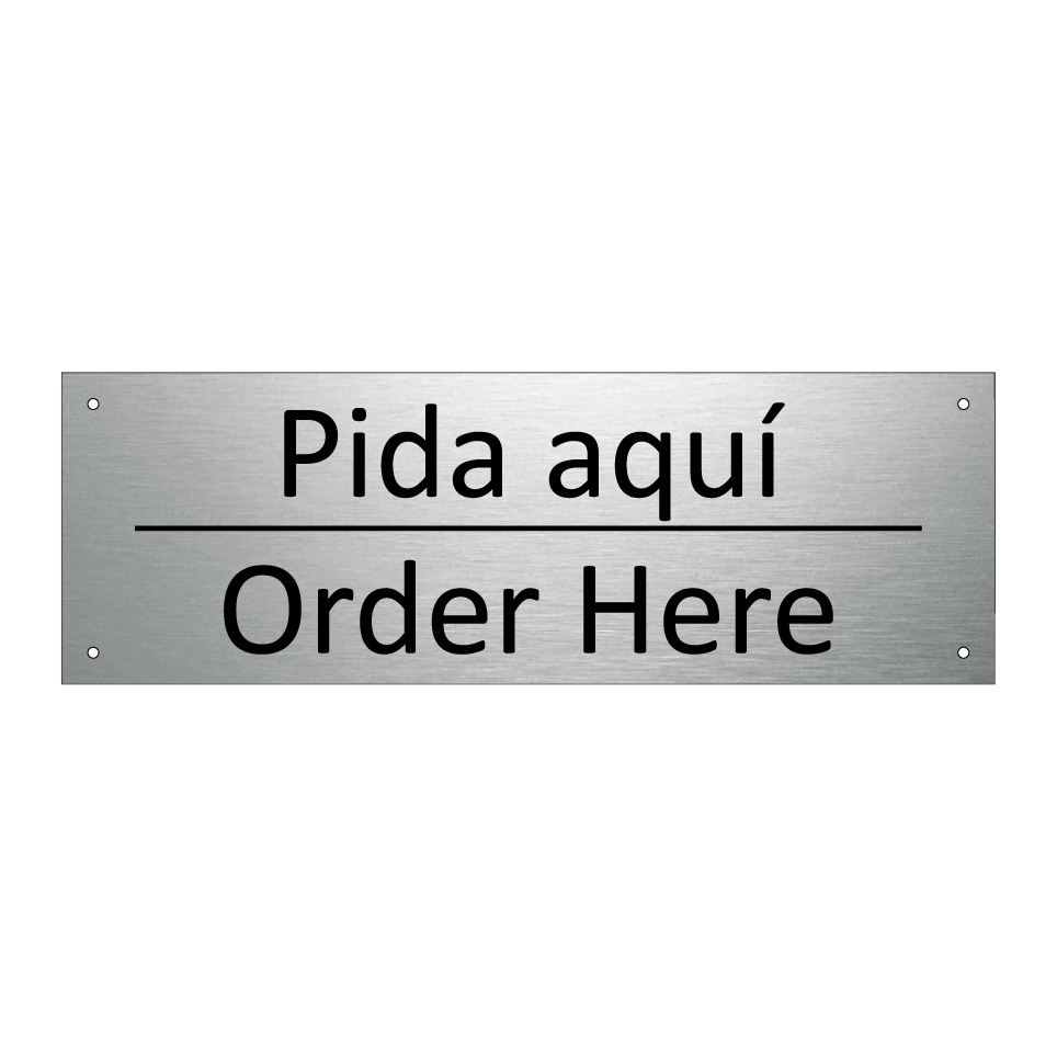 Pida aquí - Order Here