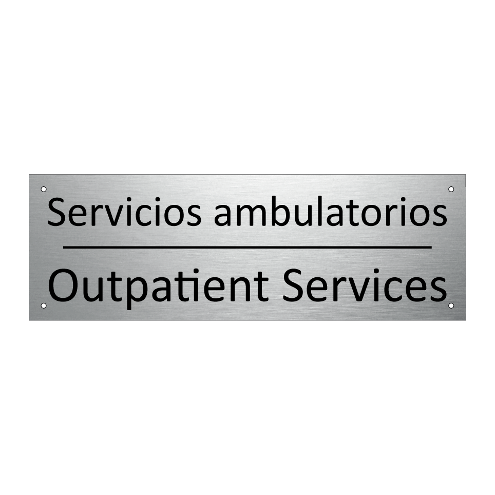 Servicios ambulatorios - Outpatient Services