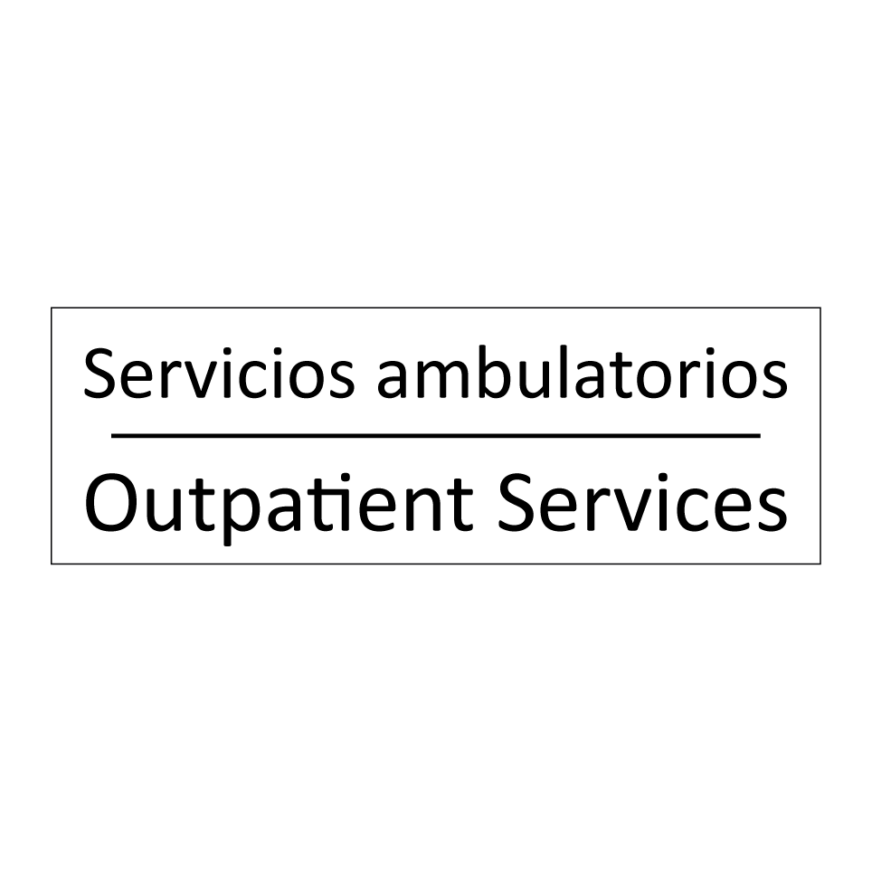 Servicios ambulatorios - Outpatient Services