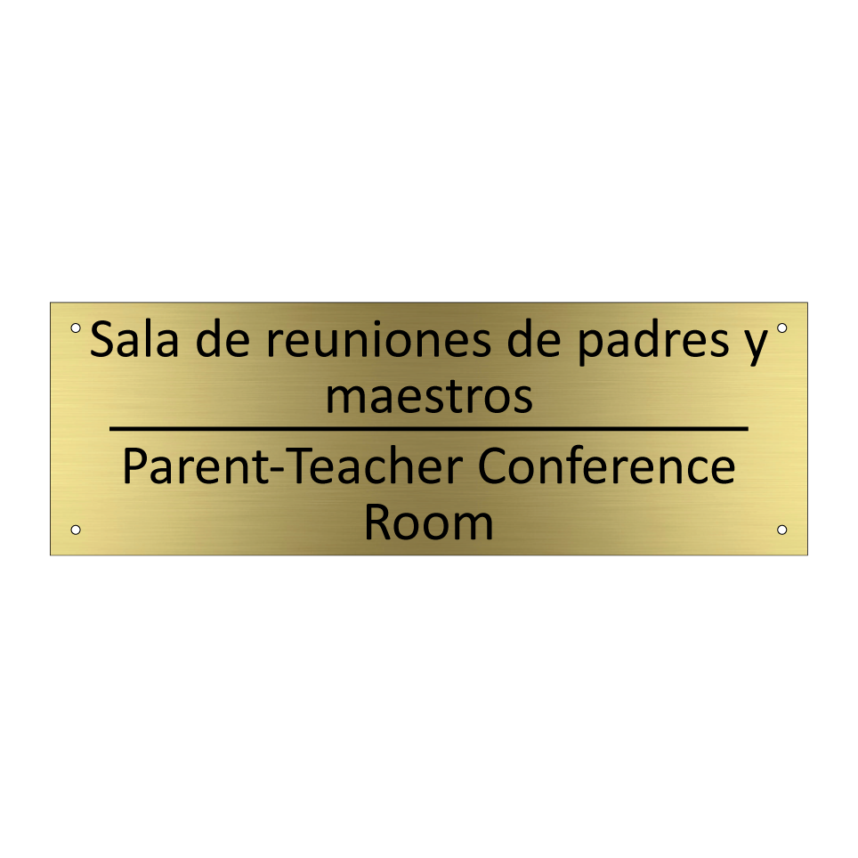 Sala de reuniones de padres y /.../ - Parent-Teacher Conference Room