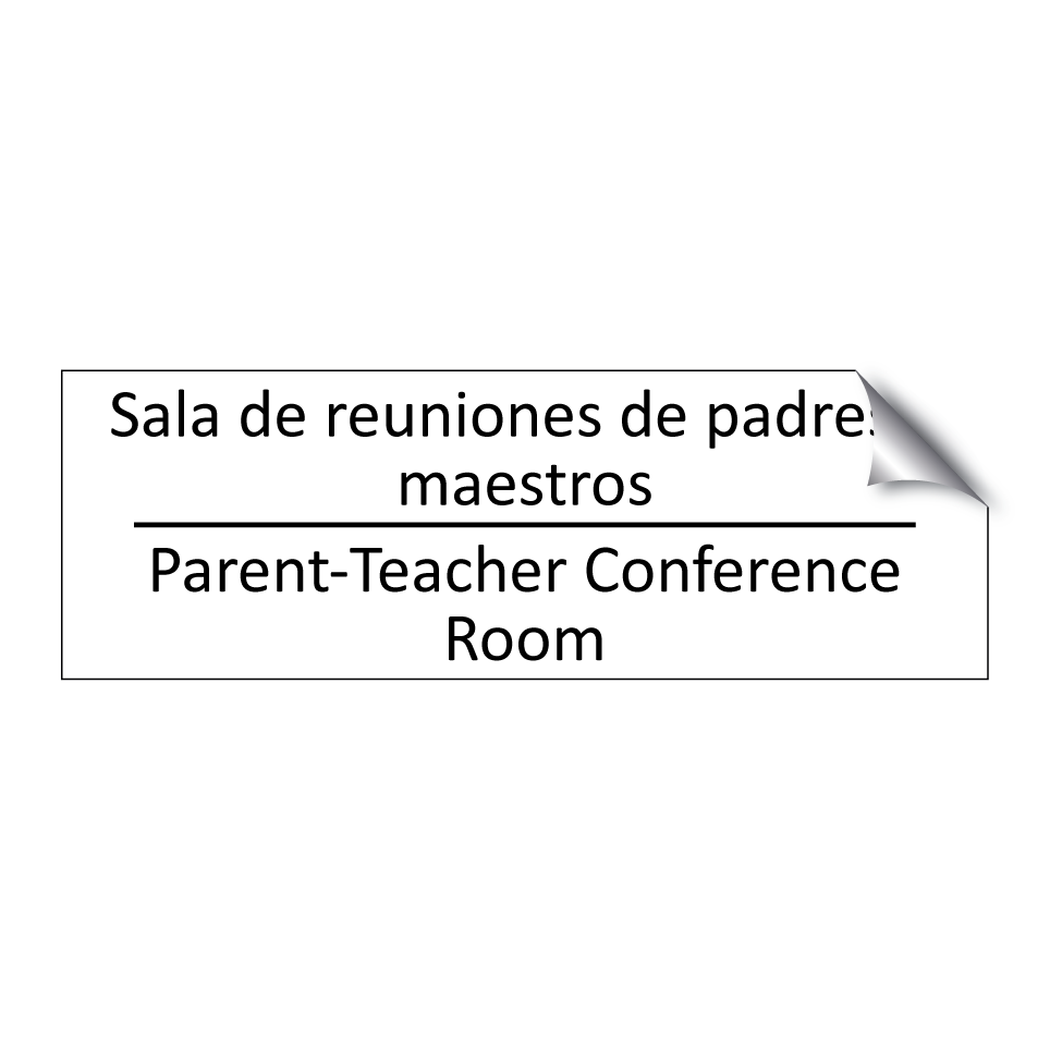 Sala de reuniones de padres y /.../ - Parent-Teacher Conference Room