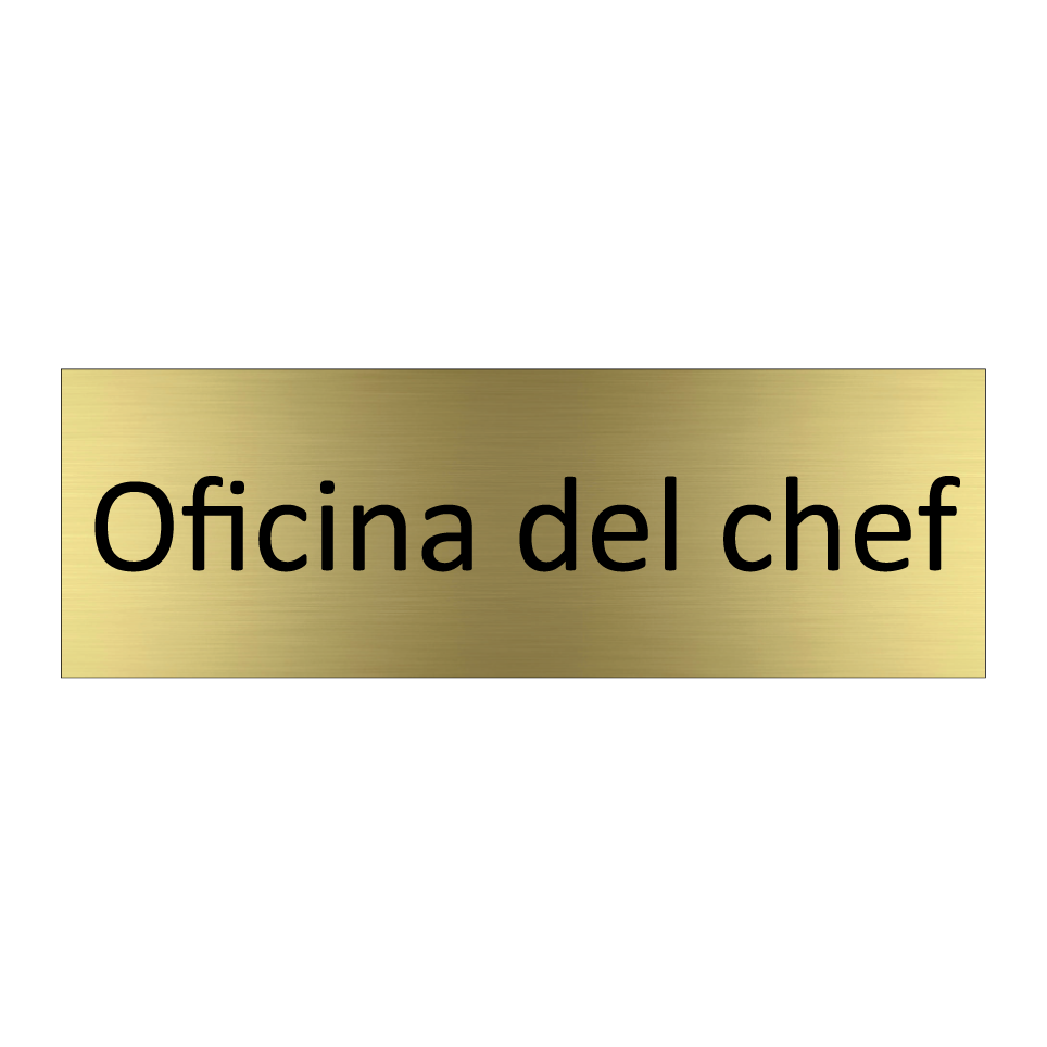 Oficina del chef