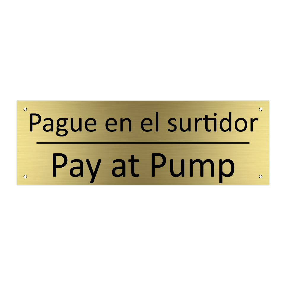 Pague en el surtidor - Pay at Pump