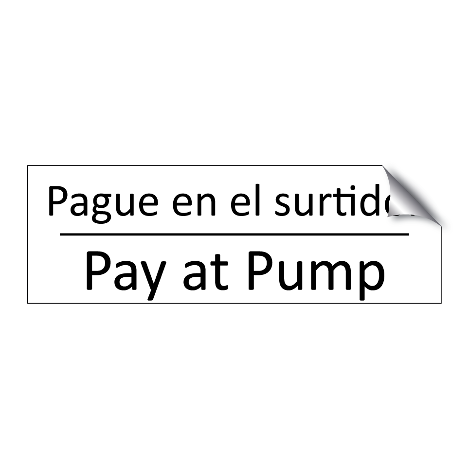 Pague en el surtidor - Pay at Pump