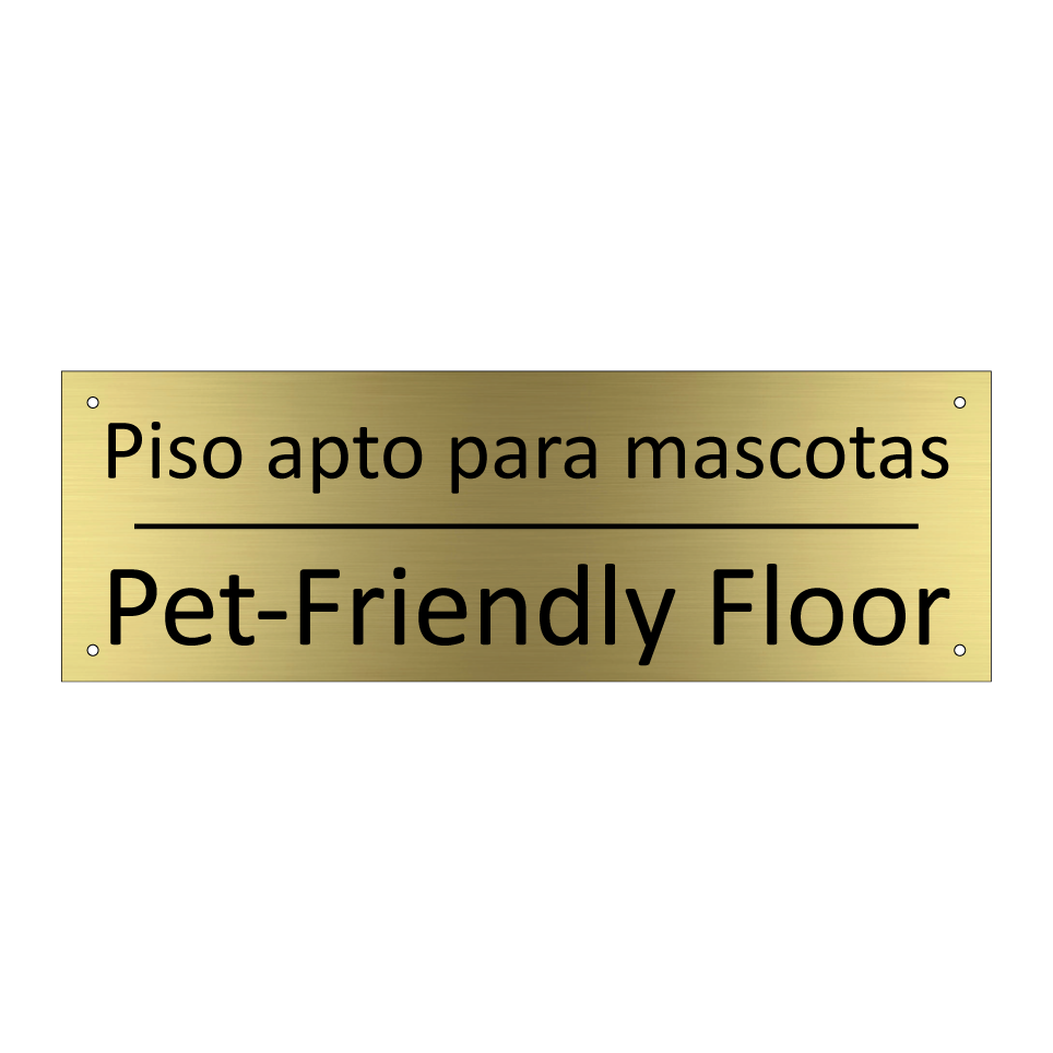 Piso apto para mascotas - Pet-Friendly Floor