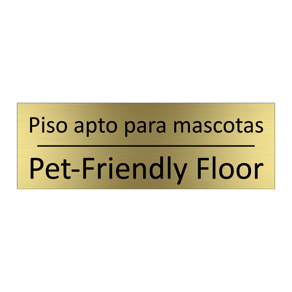 Piso apto para mascotas - Pet-Friendly Floor