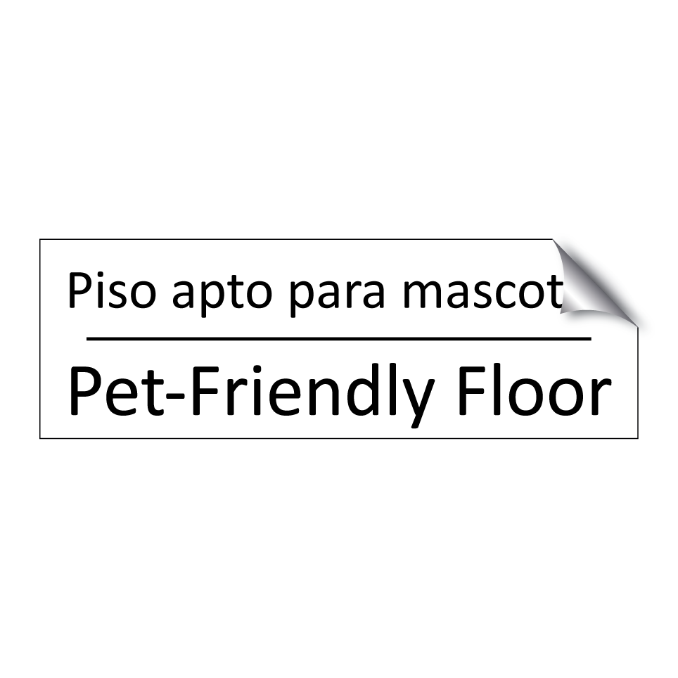 Piso apto para mascotas - Pet-Friendly Floor