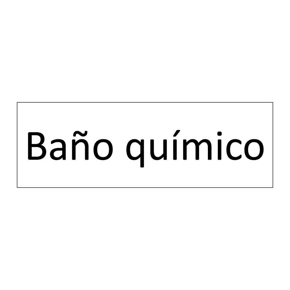 Baño químico