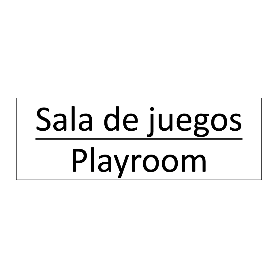 Sala de juegos - Playroom