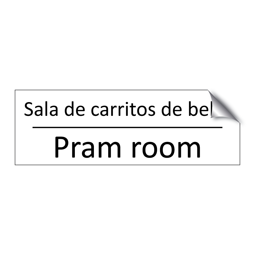 Sala de carritos de bebé - Pram room