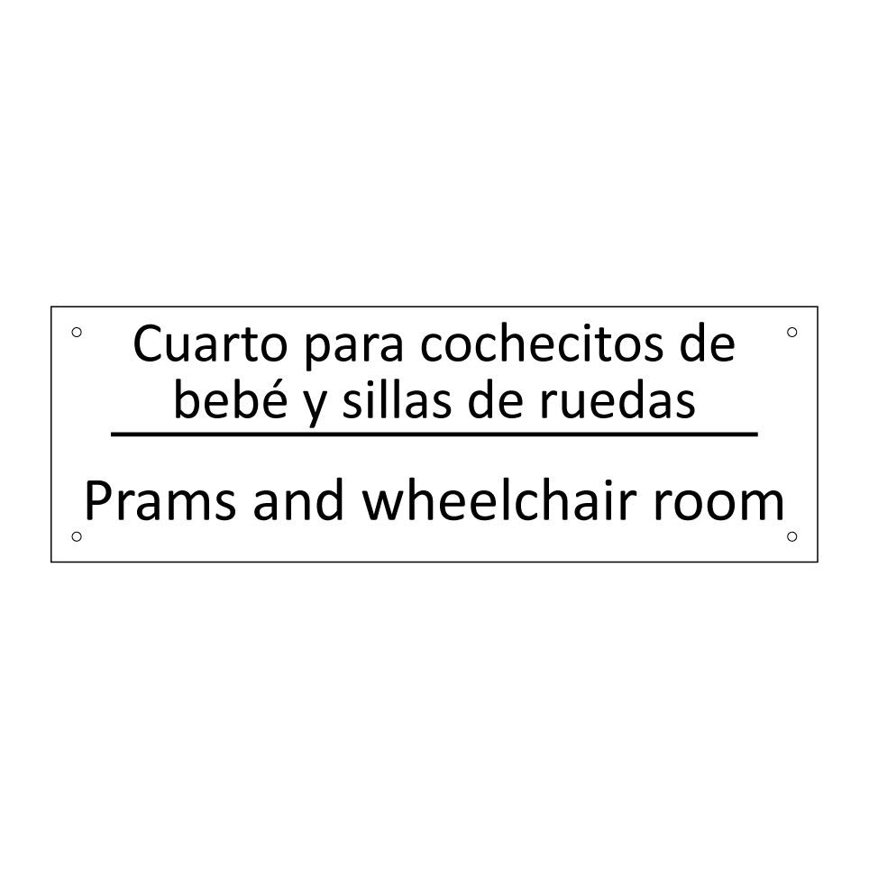 Cuarto para cochecitos de /.../ - Prams and wheelchair room