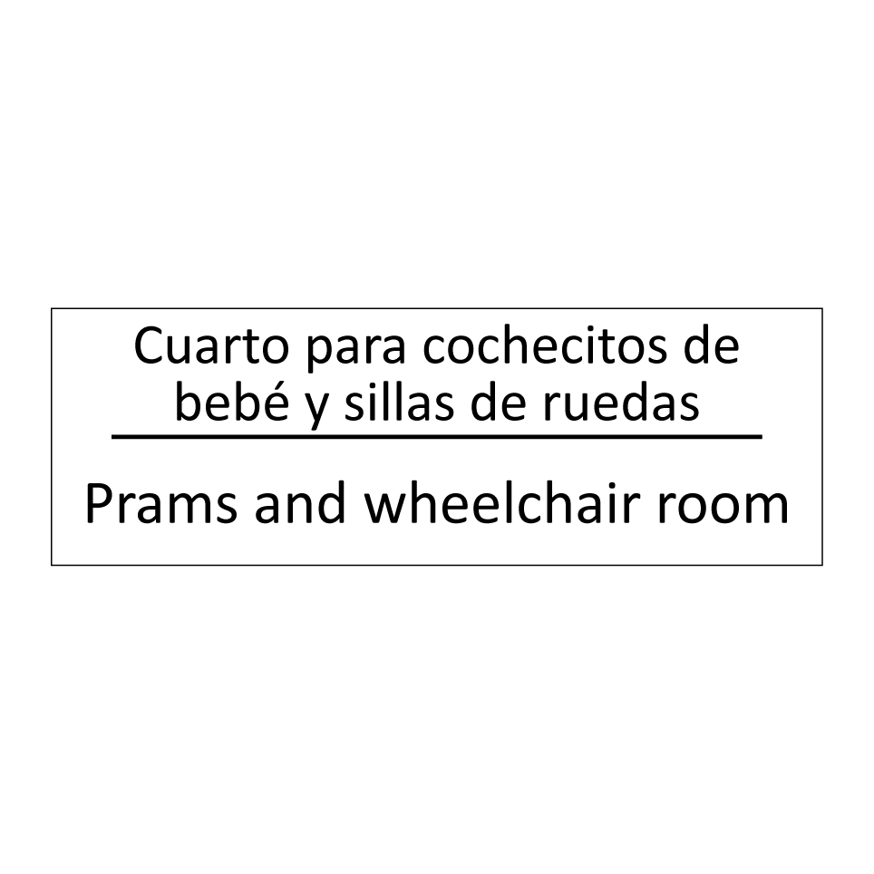 Cuarto para cochecitos de /.../ - Prams and wheelchair room
