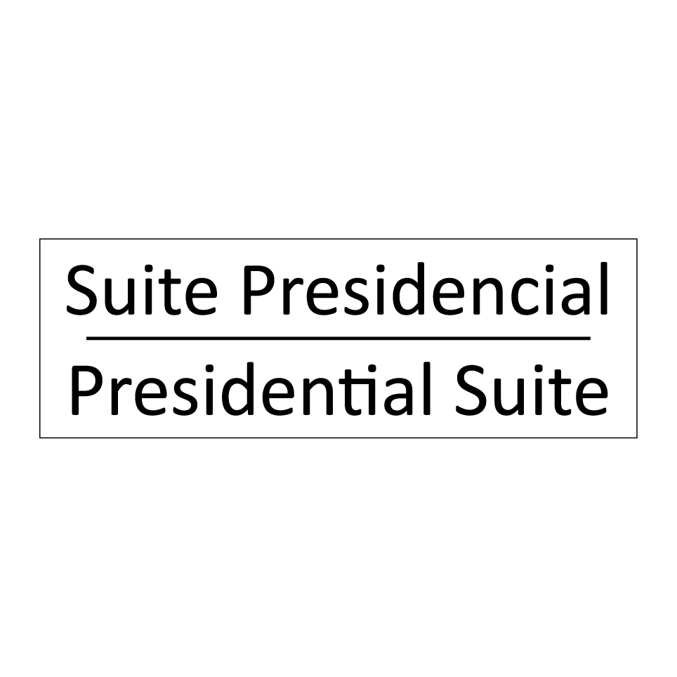 Suite Presidencial - Presidential Suite