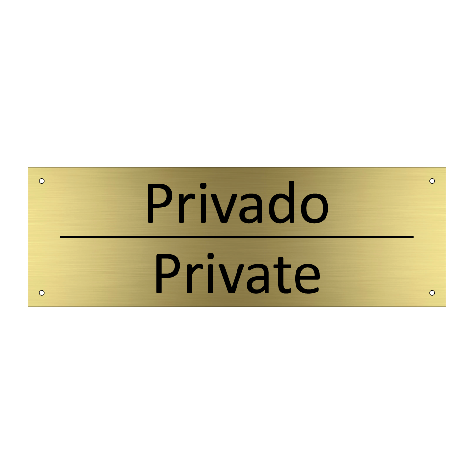 Privado - Private
