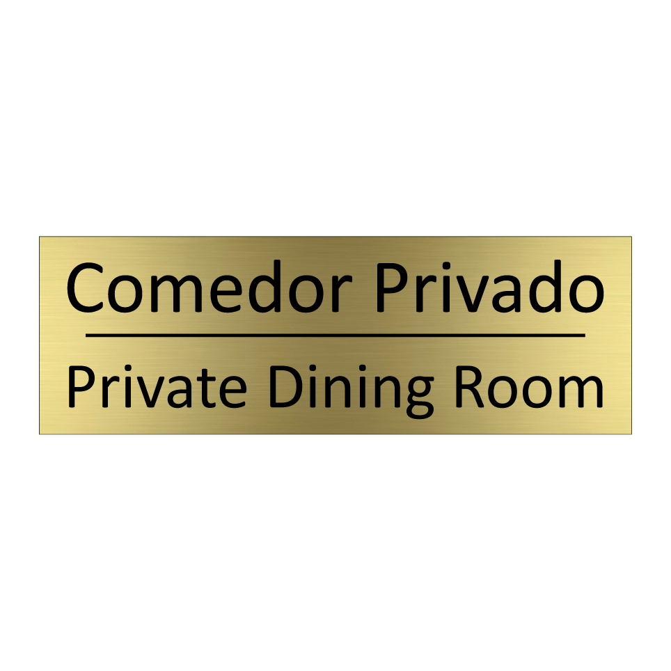Comedor Privado - Private Dining Room