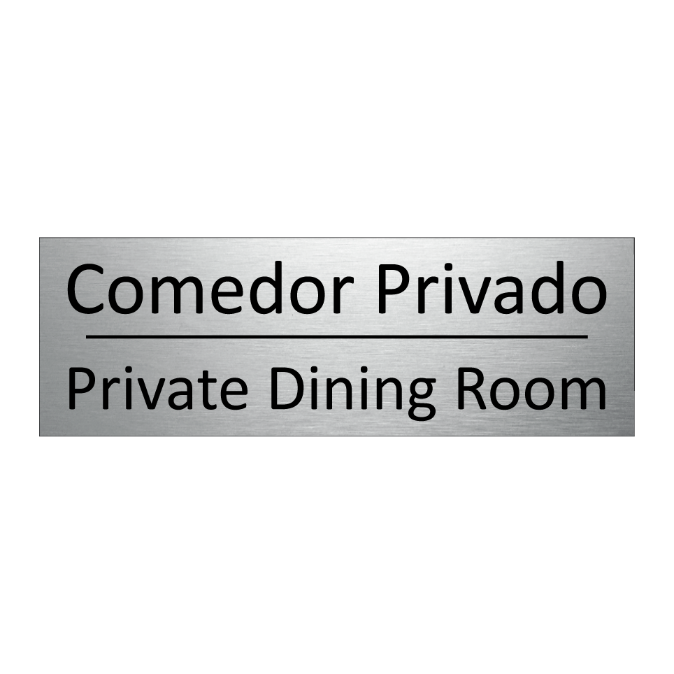 Comedor Privado - Private Dining Room