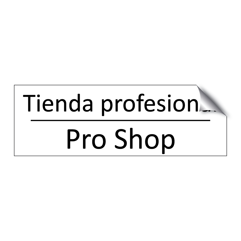 Tienda profesional - Pro Shop