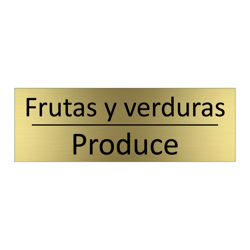 Frutas y verduras - Produce