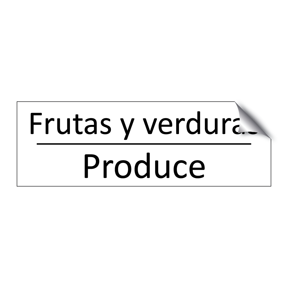 Frutas y verduras - Produce