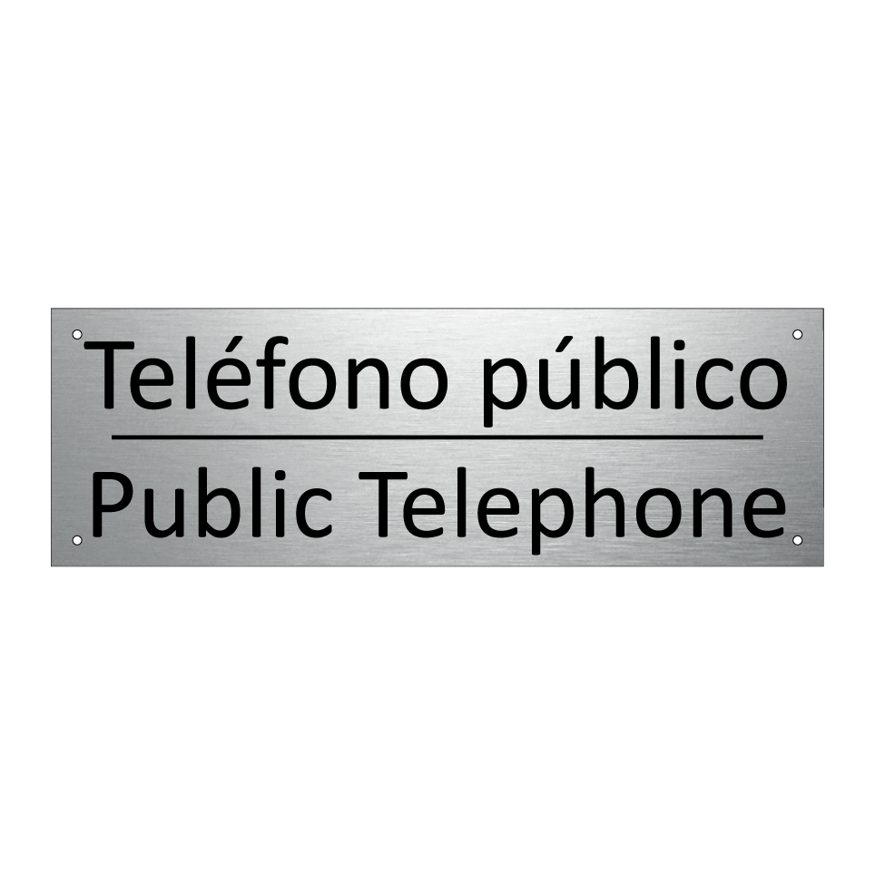 Teléfono público - Public Telephone