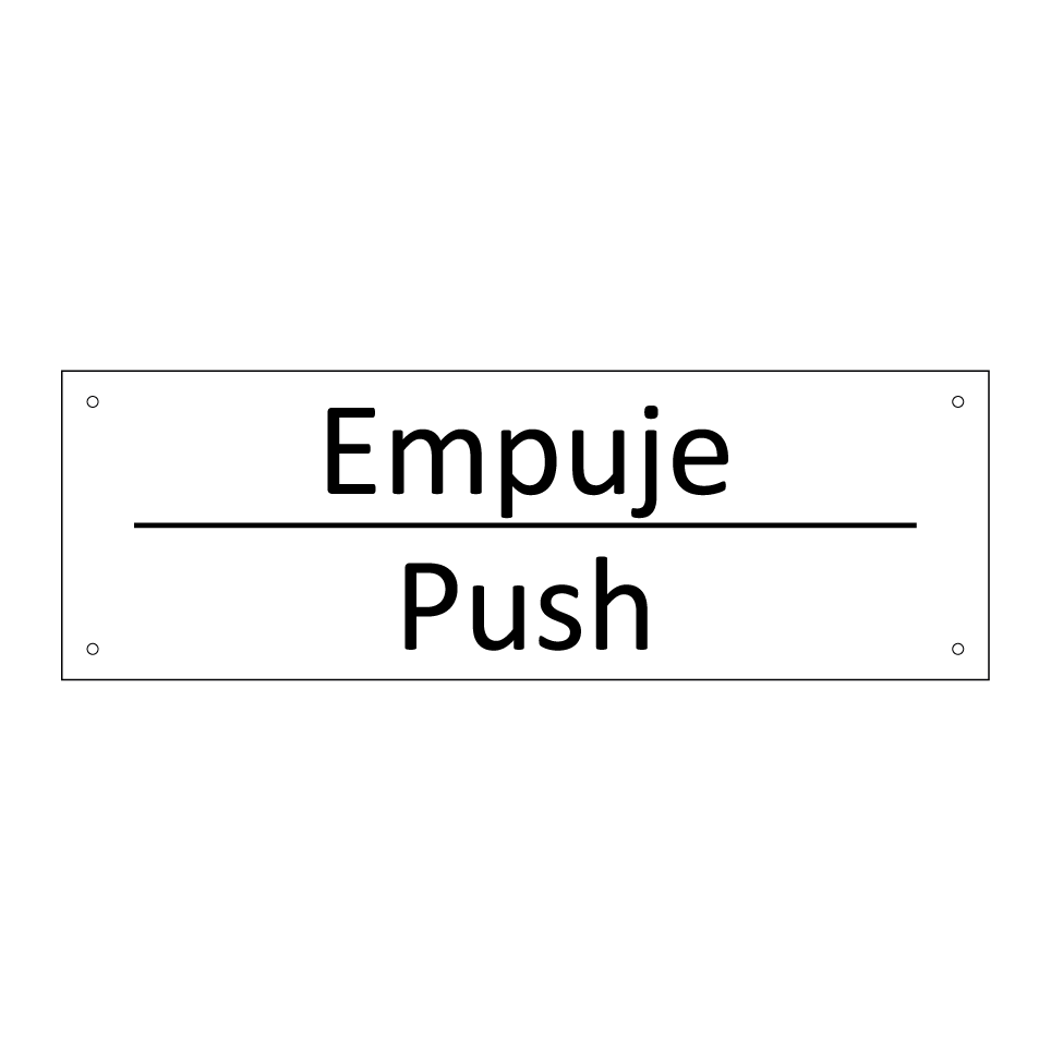 Empuje - Push