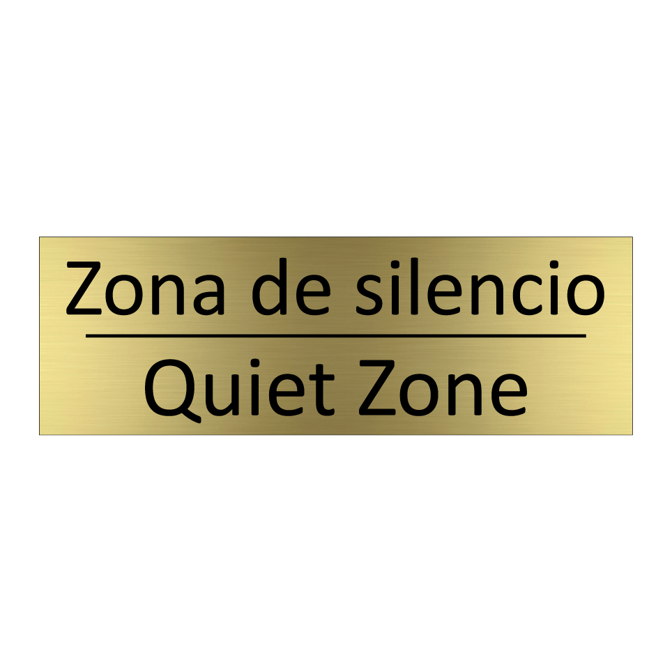 Zona de silencio - Quiet Zone