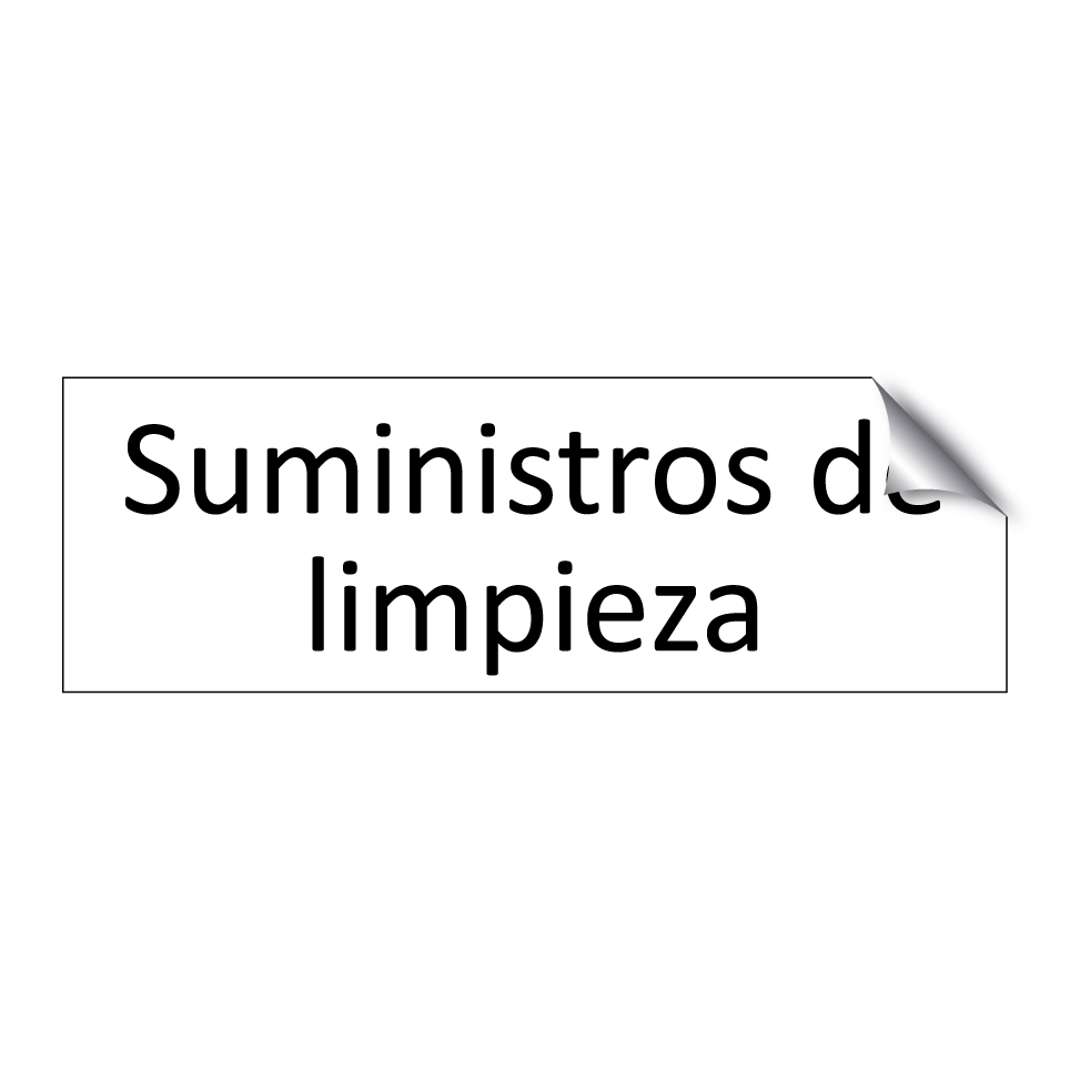 Suministros de limpieza
