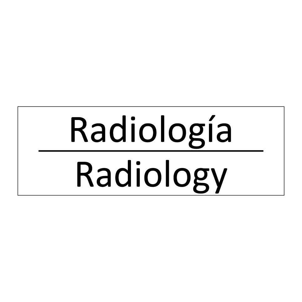 Radiología - Radiology