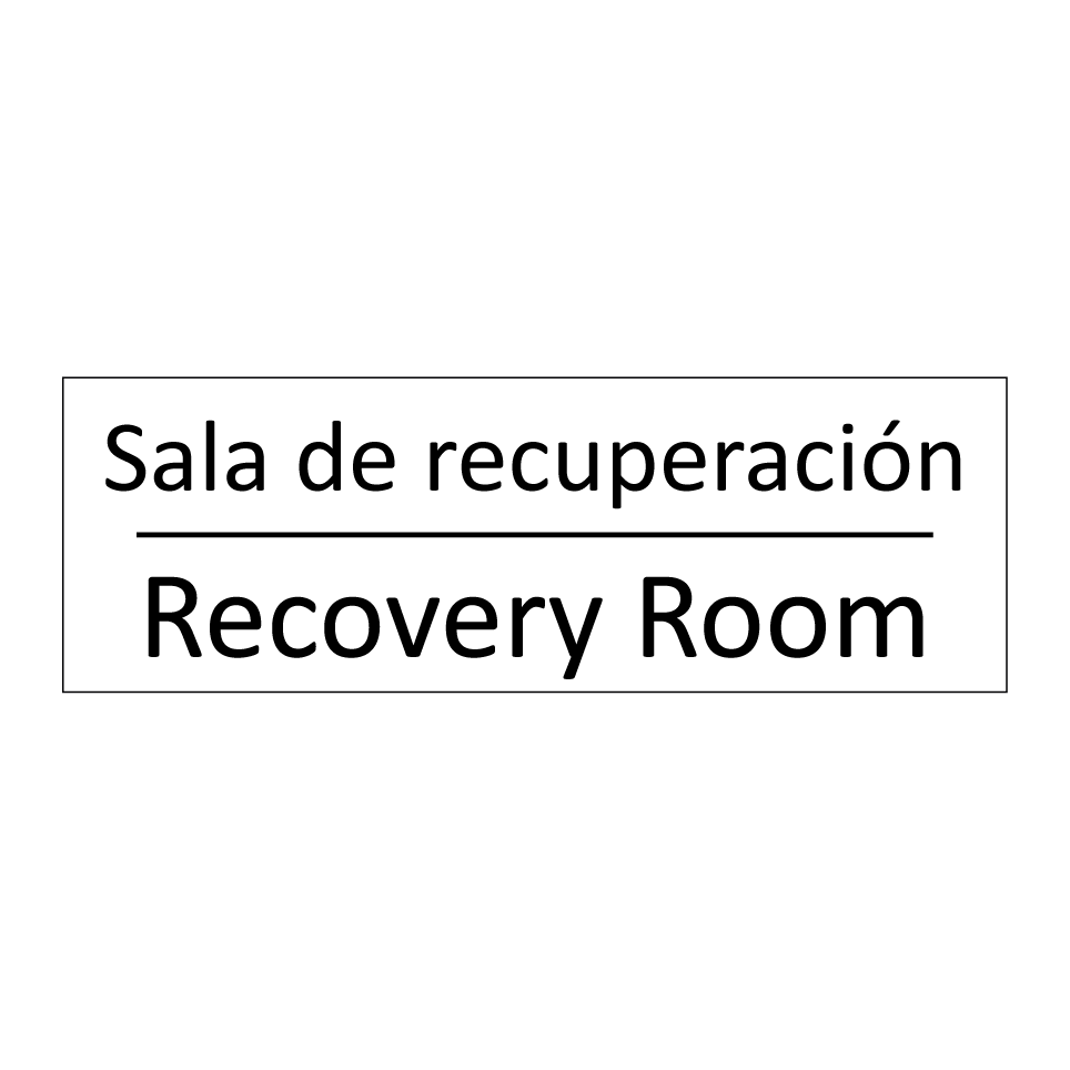Sala de recuperación - Recovery Room
