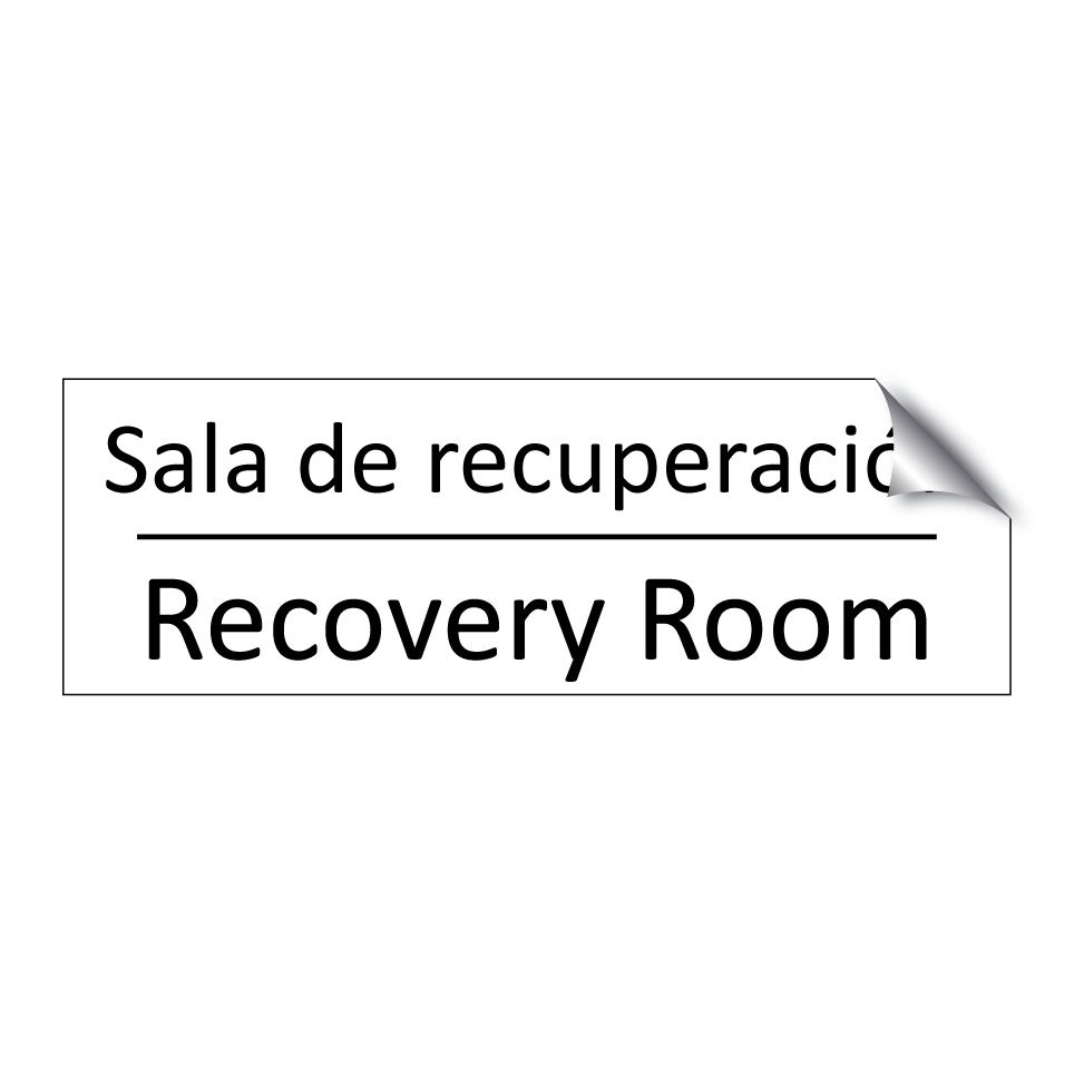 Sala de recuperación - Recovery Room