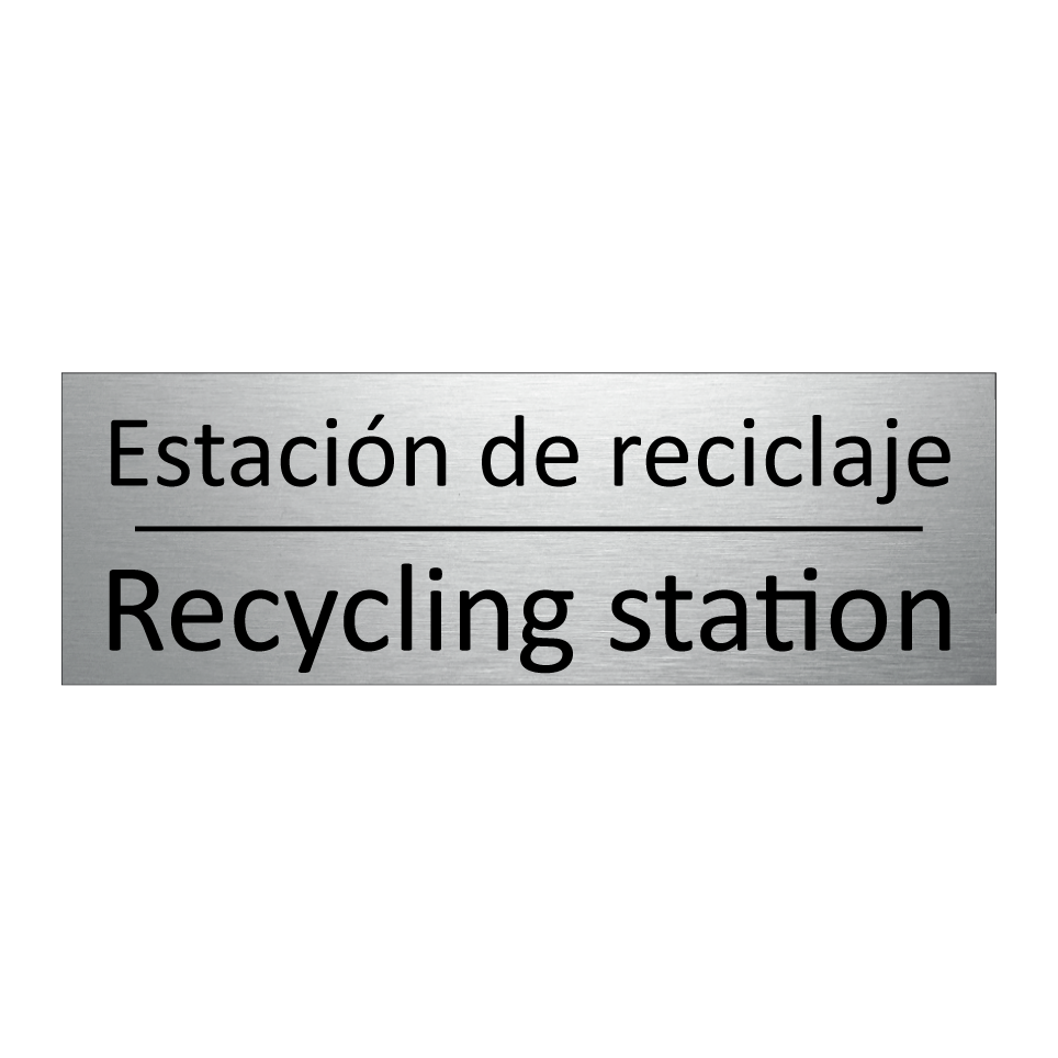 Estación de reciclaje - Recycling station