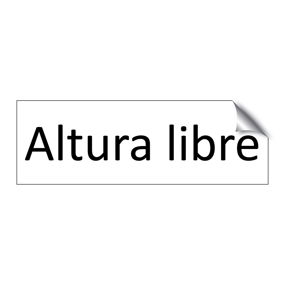 Altura libre