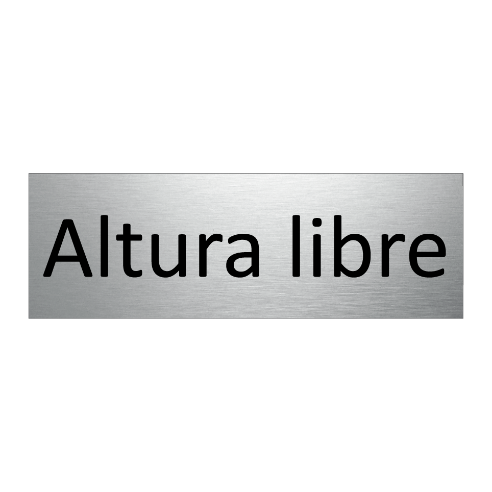 Altura libre