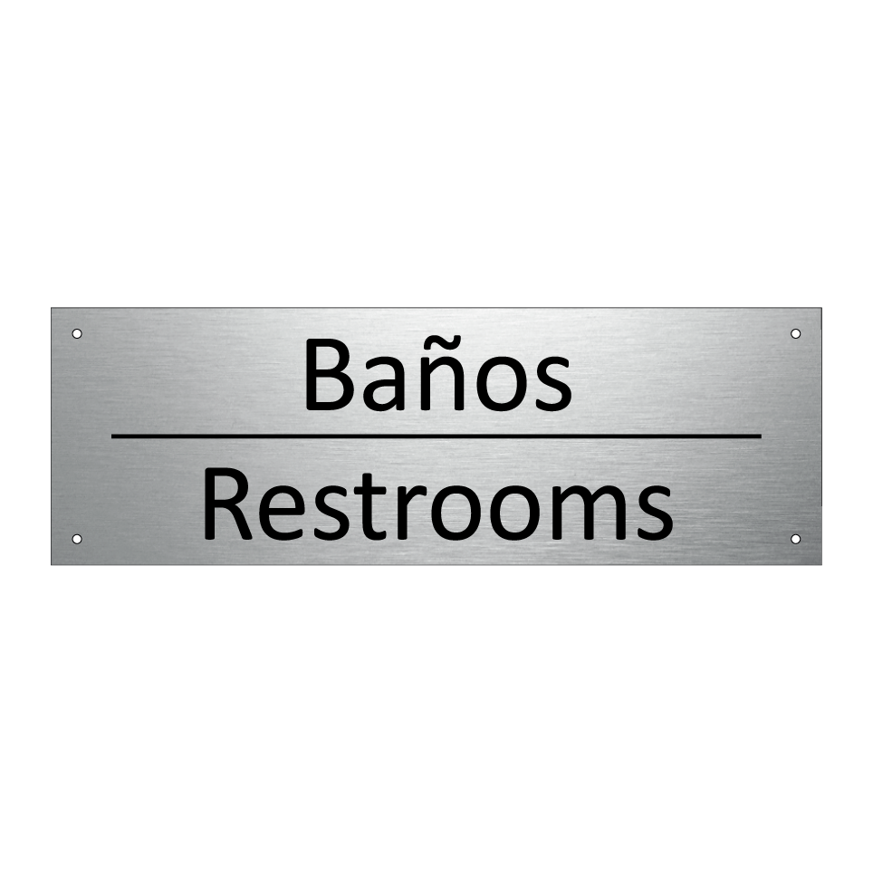 Baños - Restrooms